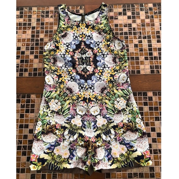 Zara Floral Kaleidoscope Romper - Picture 3 of 10